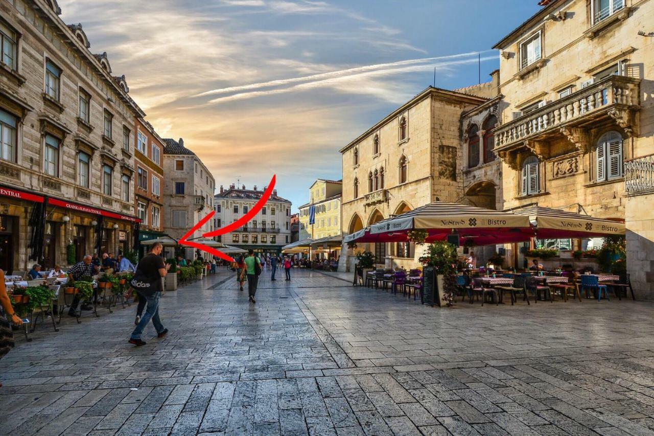Piazza Square City Top Centre Apartments Split Exterior foto